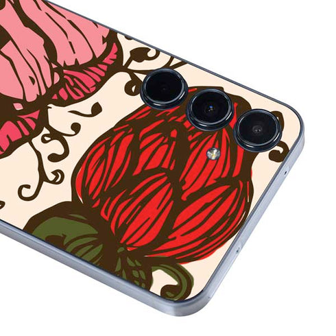 Rose Bud Floral Galaxy A35 5G Skin